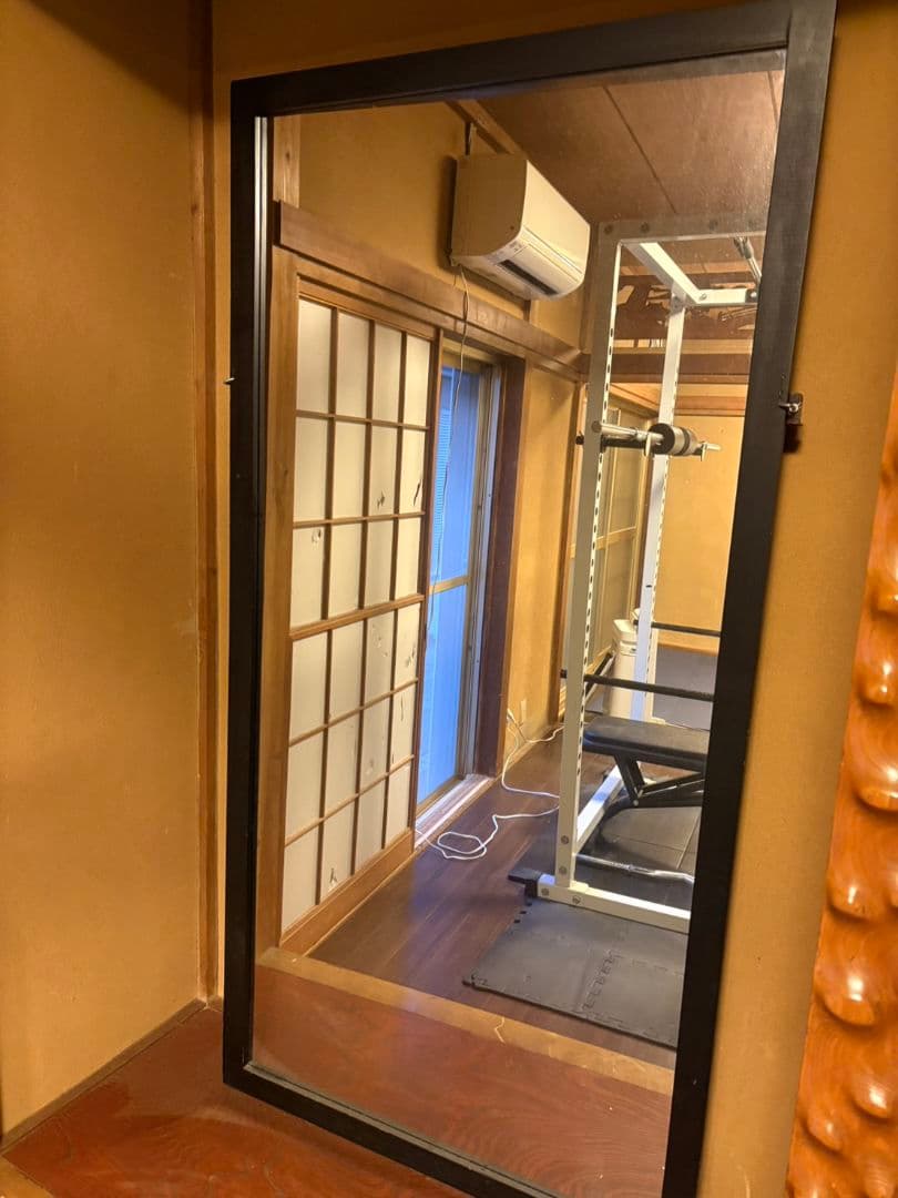 【引取限定】ホームジム一式セット（パワーラック・ベンチ・プレート総計155kg）