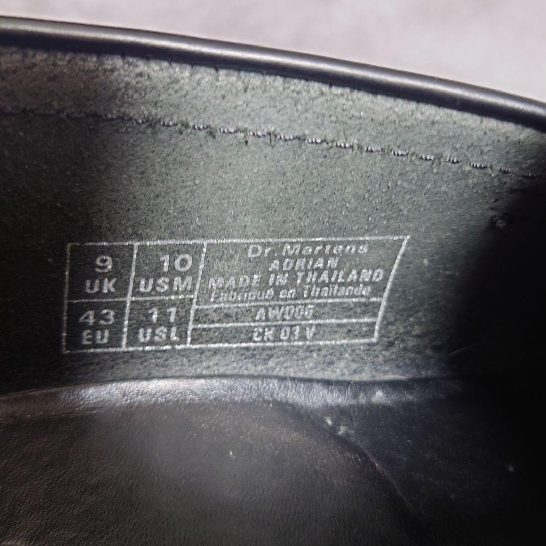 美品 ドクターマーチン ADRIAN タッセルローファー UK9 黒 正規品