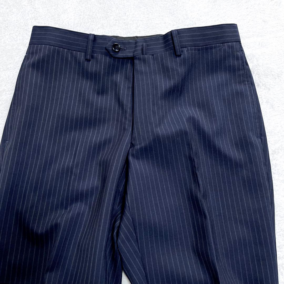 【新品タグ付き】D'or Homme スーツ セットアップ ネイビー サイズY6