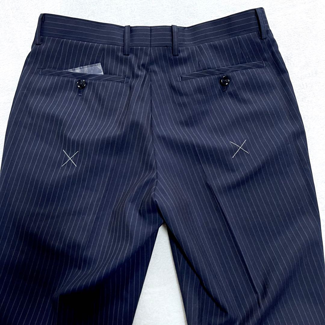 【新品タグ付き】D'or Homme スーツ セットアップ ネイビー サイズY6