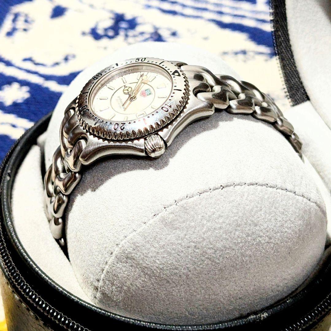 【美品】タグ・ホイヤー WG131B TAG HEUER デイト クォーツ