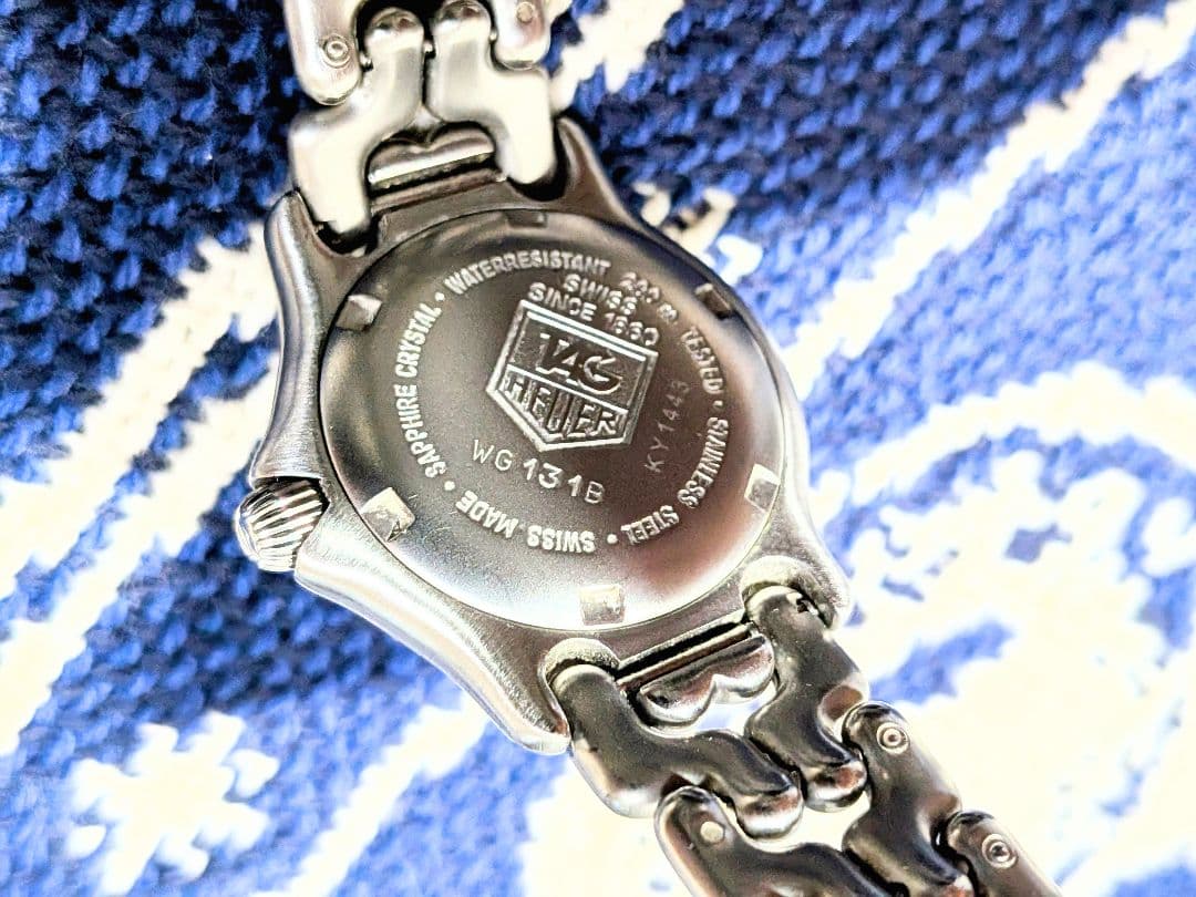 【美品】タグ・ホイヤー WG131B TAG HEUER デイト クォーツ