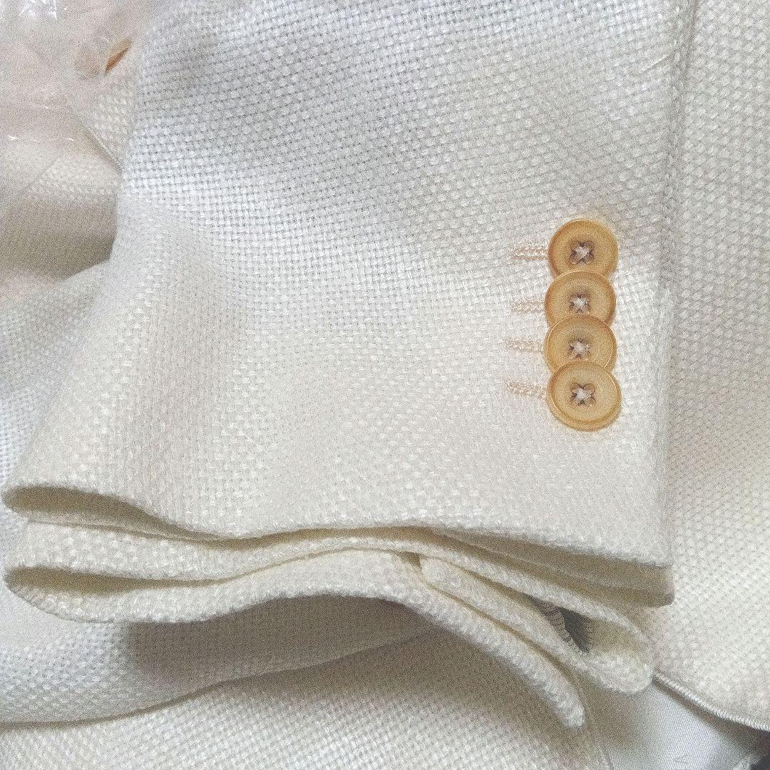 GIANNI VERSACE セットアップ 白スーツ　46 イタリア製