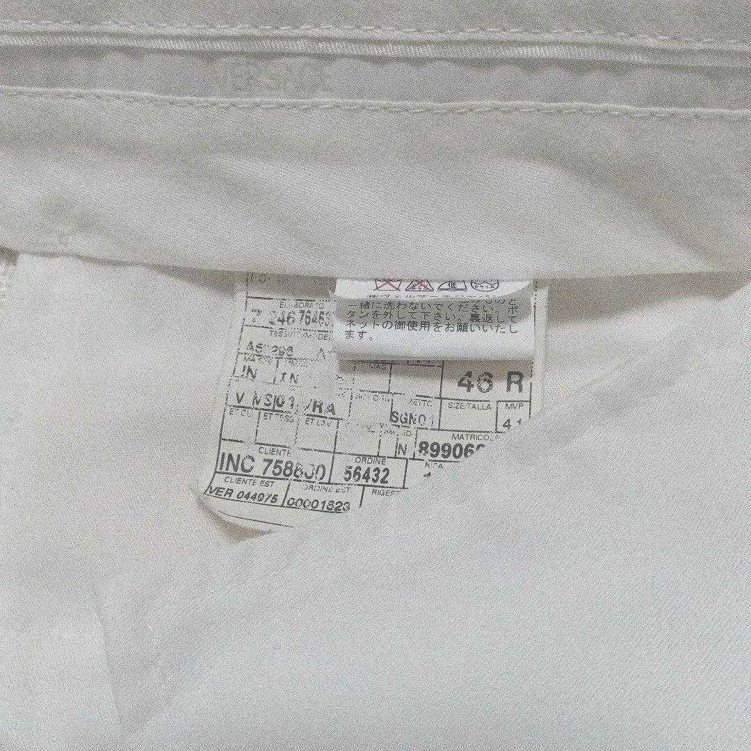 GIANNI VERSACE セットアップ 白スーツ　46 イタリア製