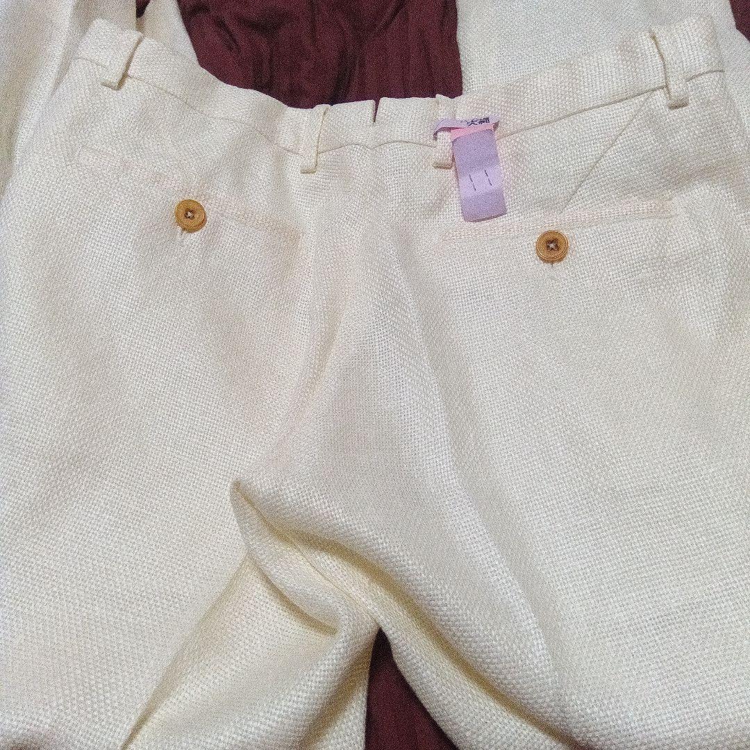 GIANNI VERSACE セットアップ 白スーツ　46 イタリア製