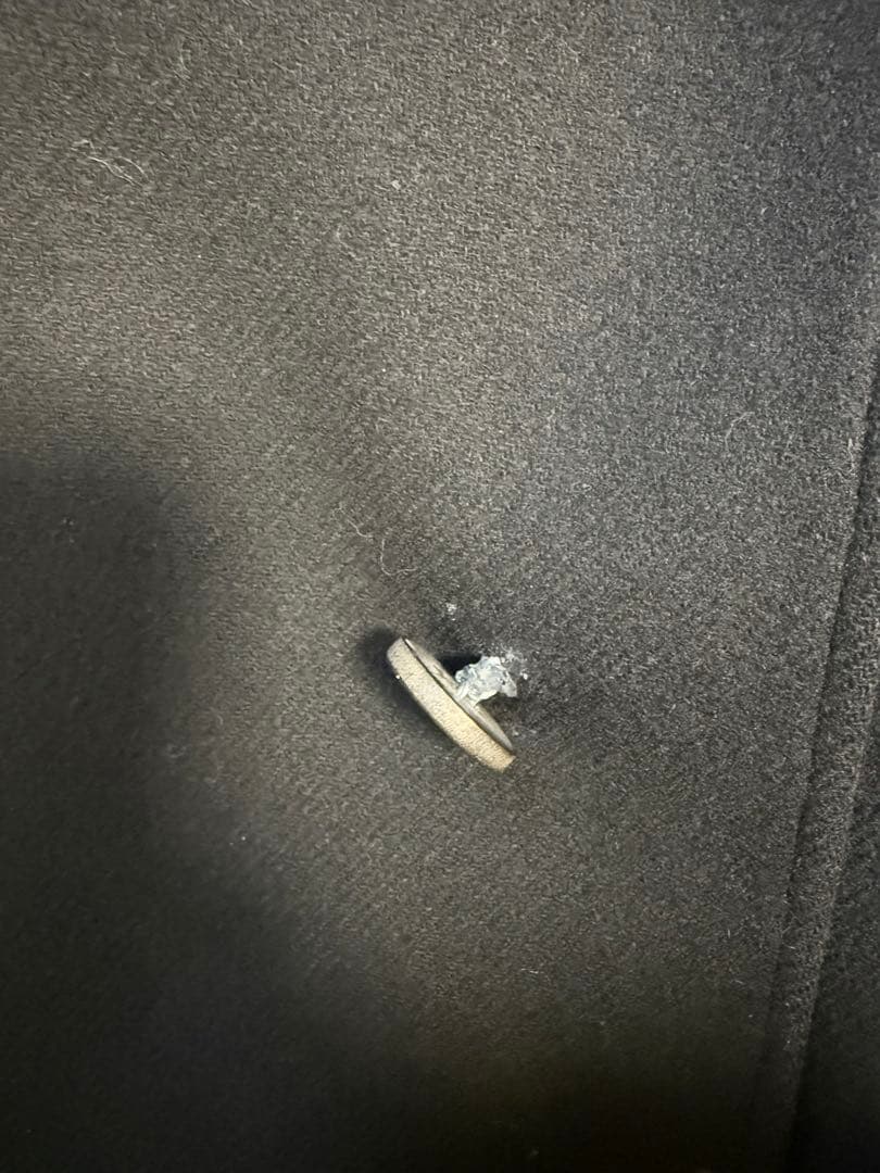 ウールプライムオーバーステンカラーコート【MAISON SPECIAL】ブラック