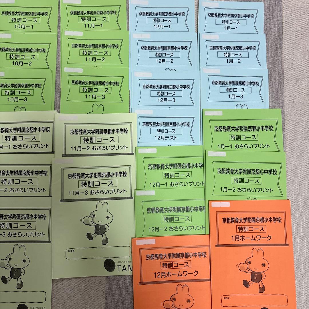 京都教育大附属小学校　プリント　TAM