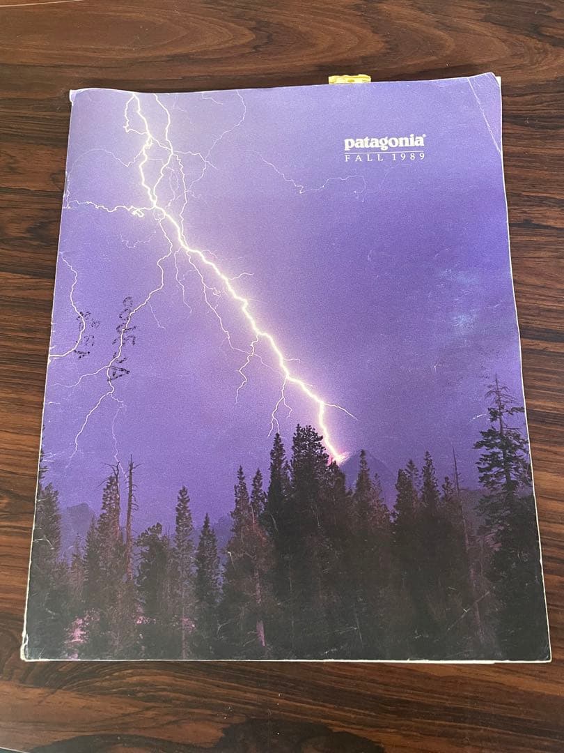 Patagonia パタゴニア カタログ　1989