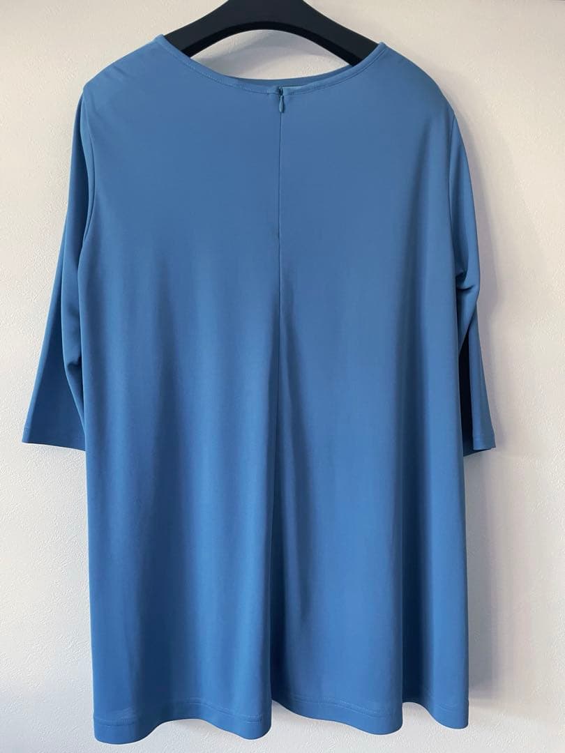 トクコプルミエブォル魚のグラフィックプリント 七分袖チュニック