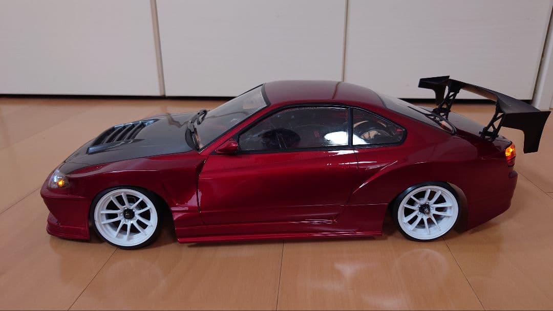 風間オートS15シルビアボディのみスーパーマリオ