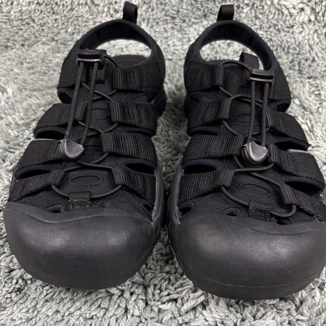 美品 キーン ニューポート ブラック 27.5cm 黒 keen