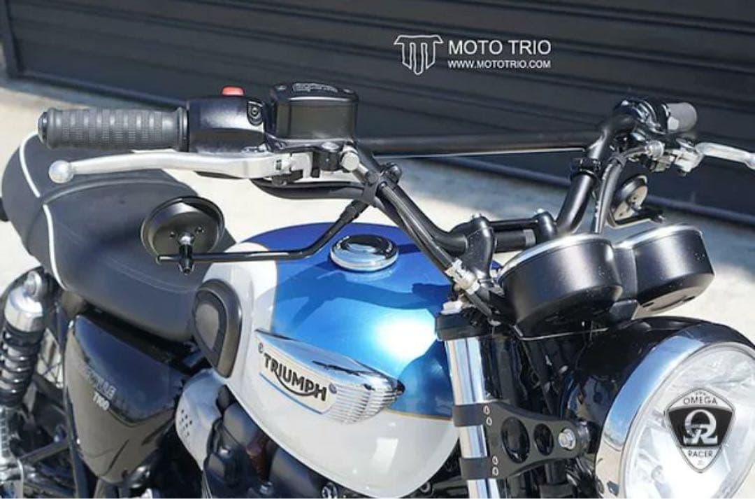 MotoTrio ブレーキライン延長ホースTriumph Bonneville