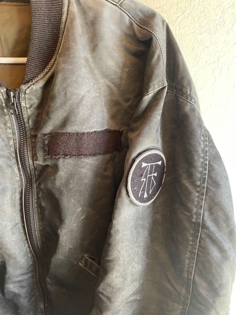 FUJITOSKATEBOARDING MA-1ジャケット archive