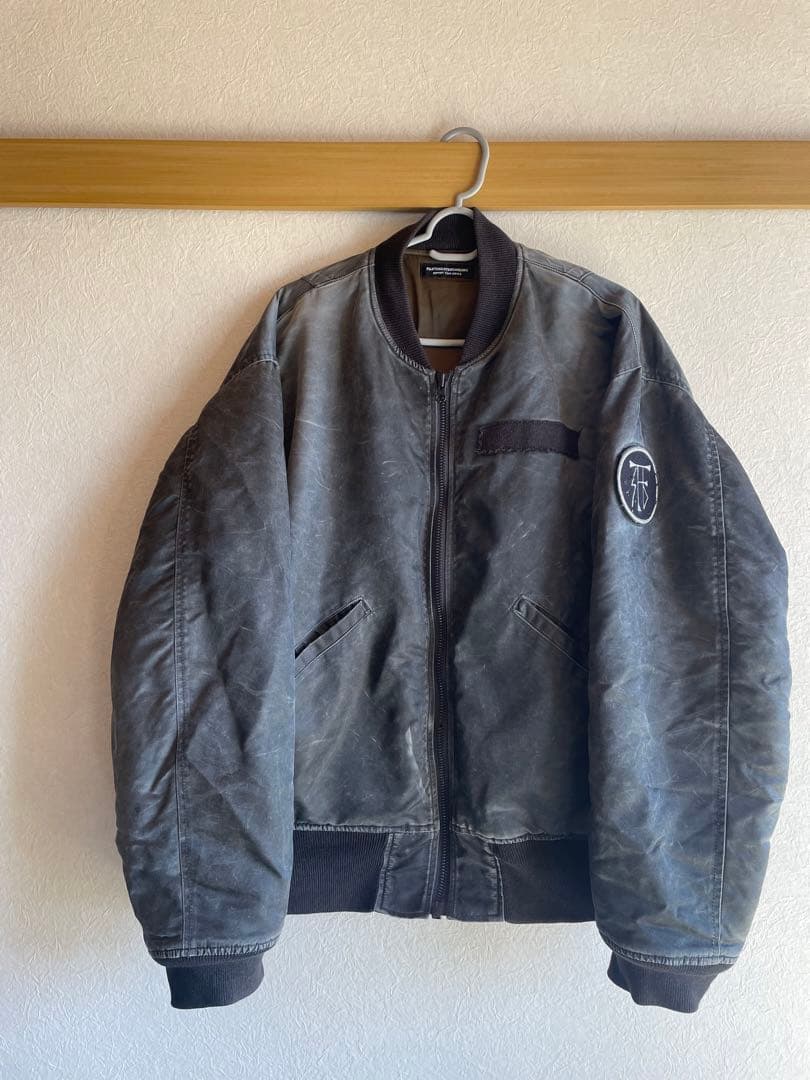 FUJITOSKATEBOARDING MA-1ジャケット archive