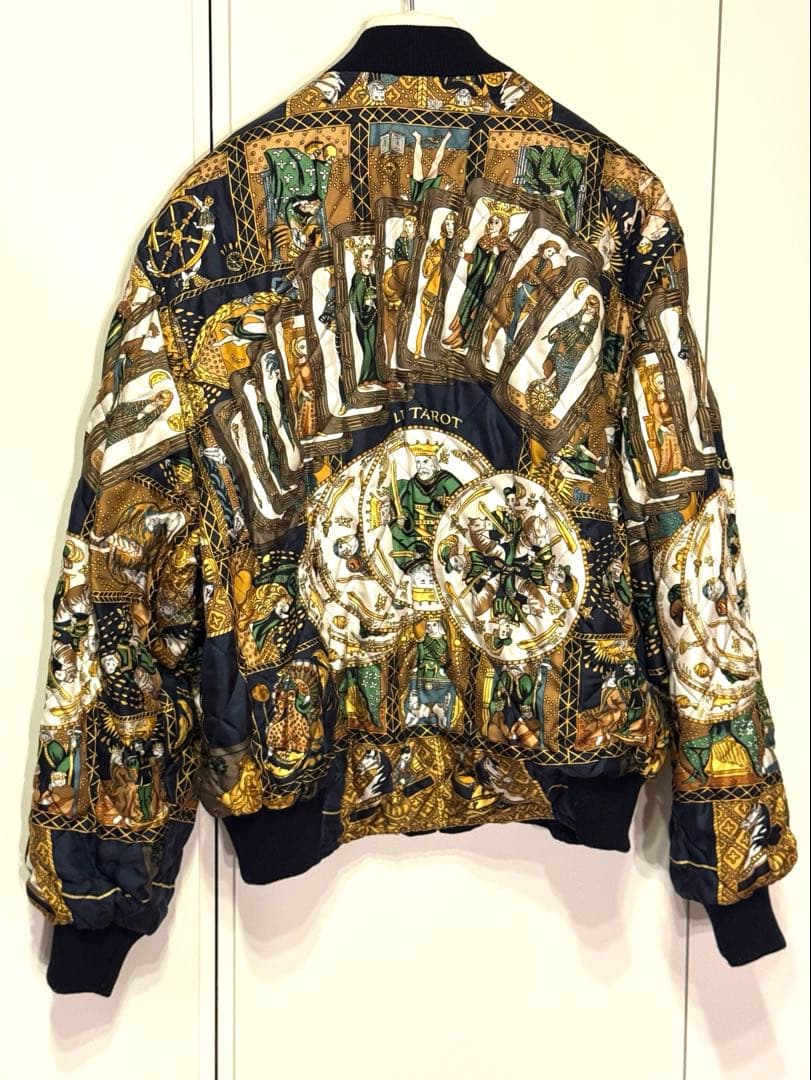 HERMES リバーシブルボンバー MA-1 ヴィンテージ