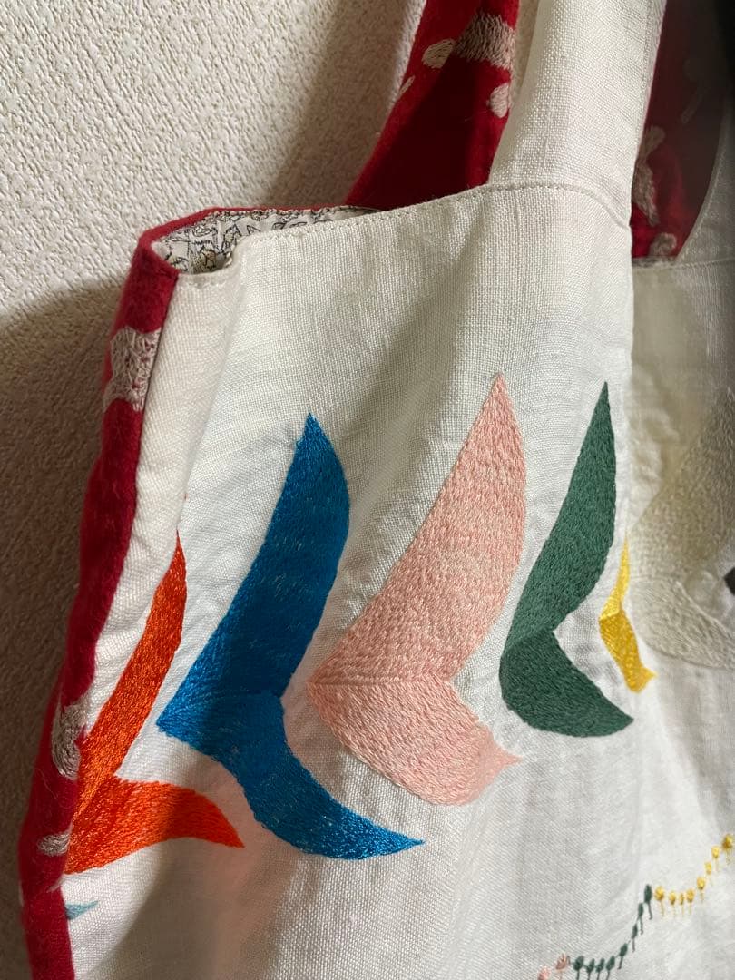 ミナペルホネン パニーニ バッグ　run run run ×bird オーダー