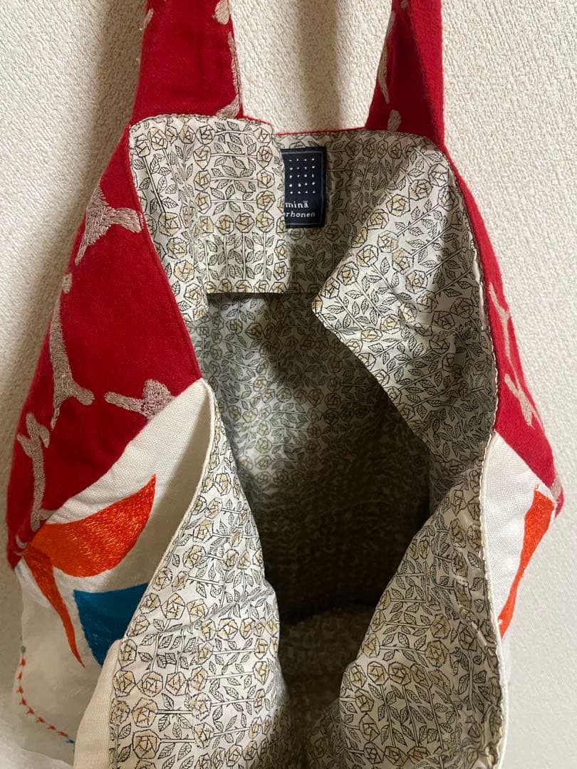 ミナペルホネン パニーニ バッグ　run run run ×bird オーダー