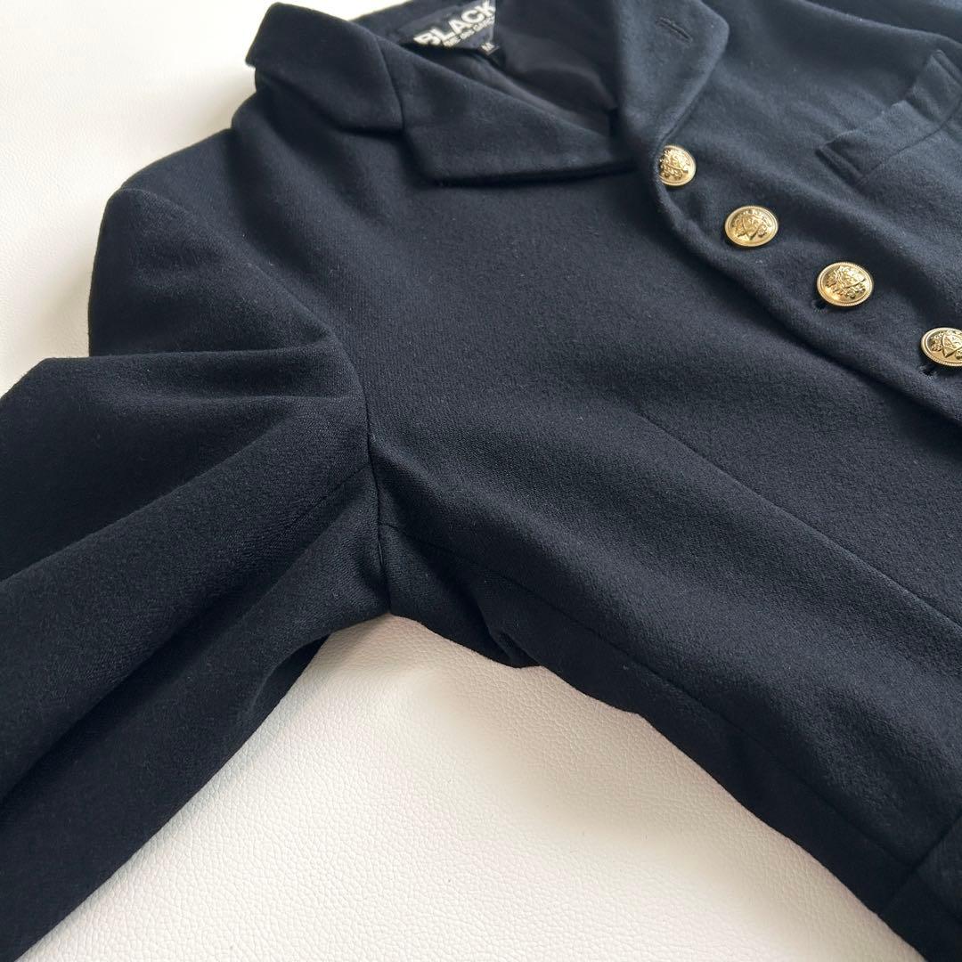 AD2010✨コムデギャルソン 縮絨ウール 燕尾 テーラードジャケット 川久保玲