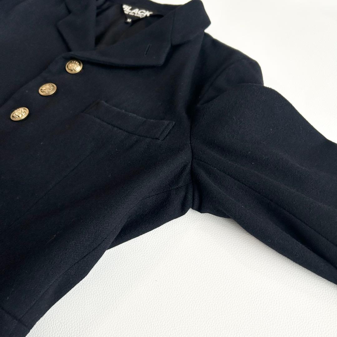 AD2010✨コムデギャルソン 縮絨ウール 燕尾 テーラードジャケット 川久保玲