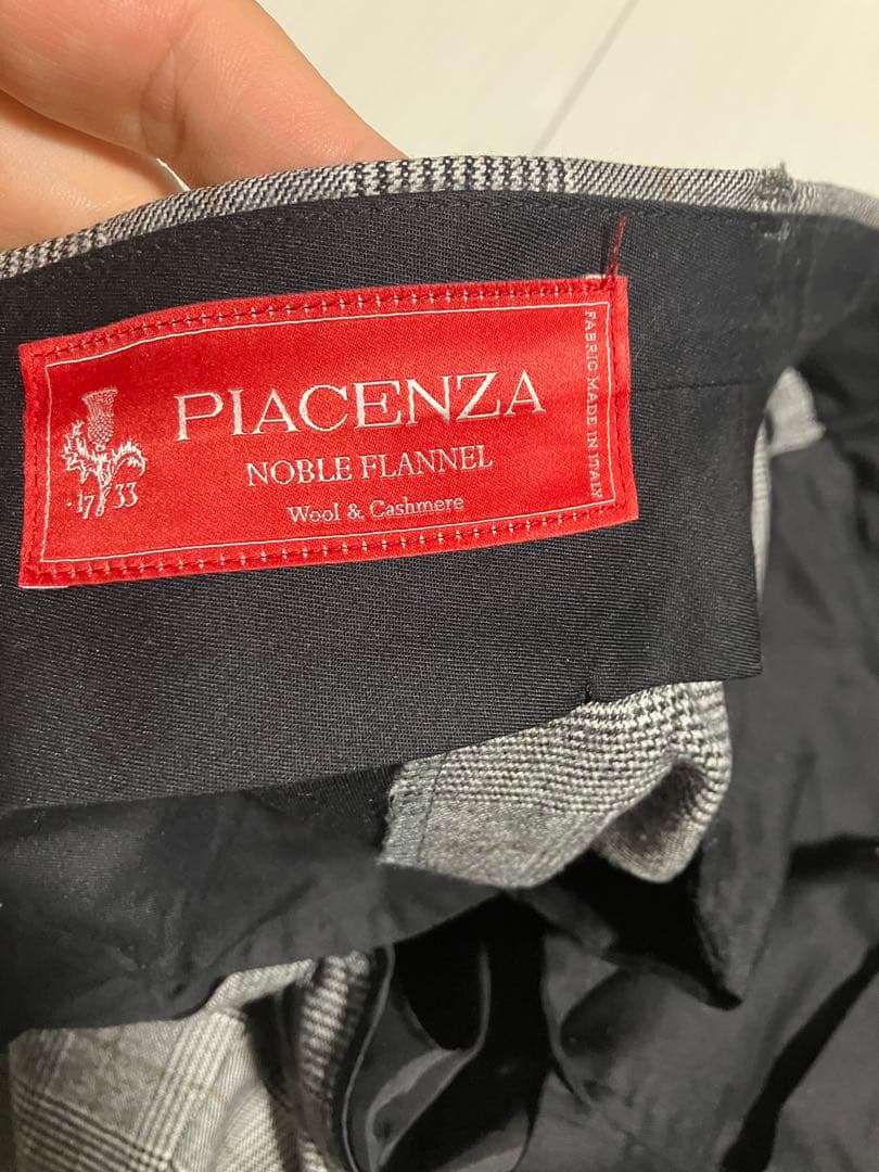 Sakado Express グレンプレイドダブルスーツ　ウールカシミヤ