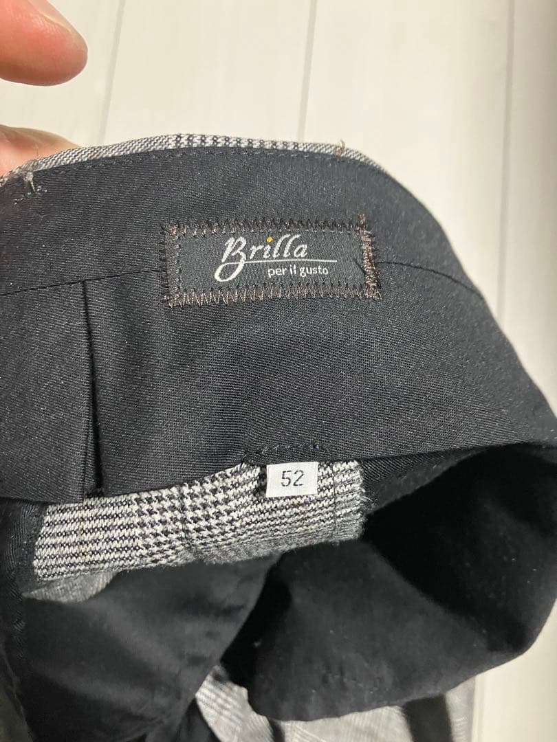 Sakado Express グレンプレイドダブルスーツ　ウールカシミヤ