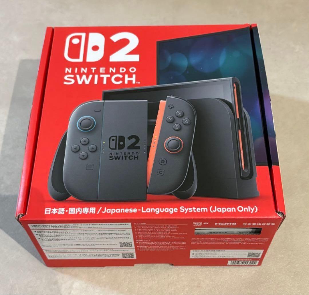 【新品未開封】 Switch2 任天堂 国内専用 本体