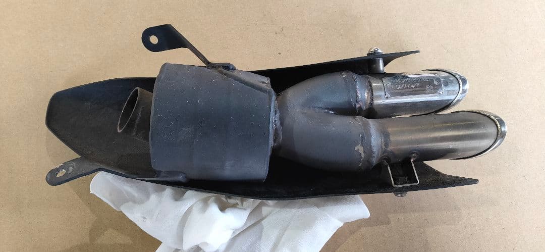 I*i様 PRUNUSスリップオンマフラー　YZF-R25/R3/MT-25/0