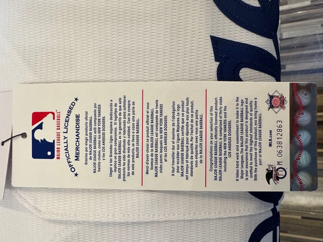 Dodgers ドジャース ジャージ ユニフォーム 大谷翔平 XL 新品 タグ