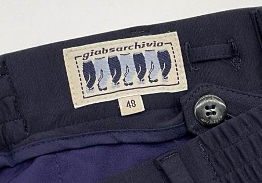 ジャブスアルキビオ マサッチョ 永久クリースストレッチイージースラックス