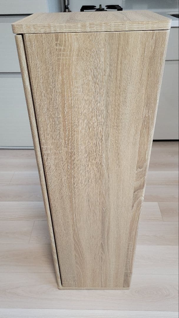 ナチュラル 木目調 スリム ごみ箱 分別 20L Empro