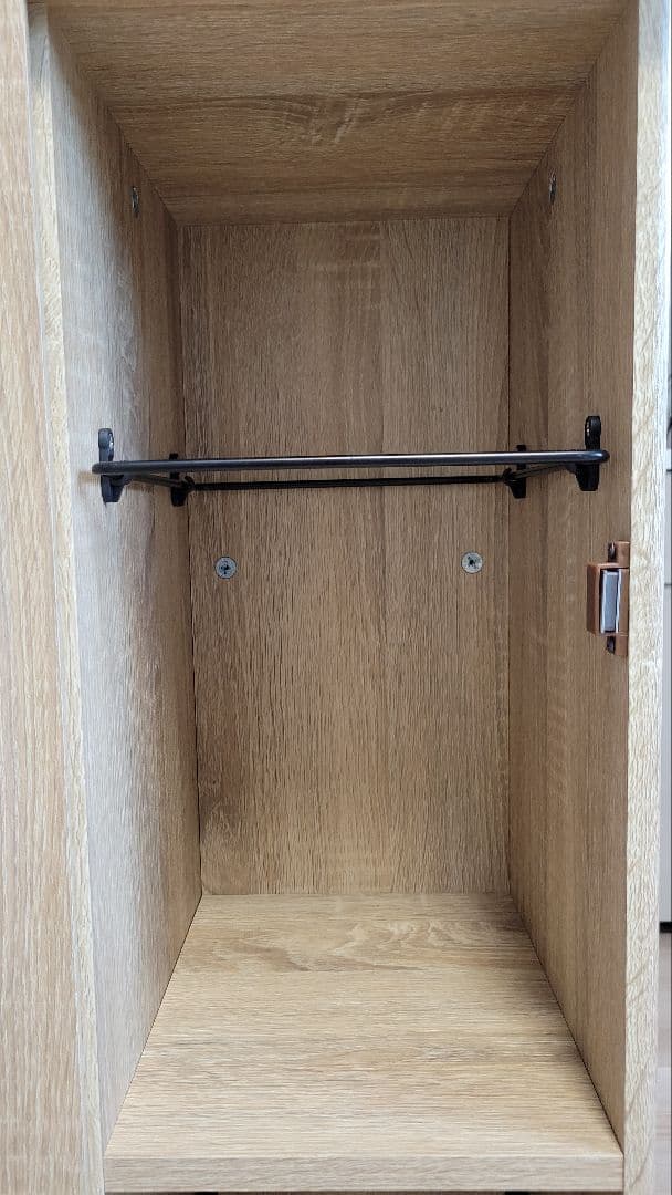 ナチュラル 木目調 スリム ごみ箱 分別 20L Empro