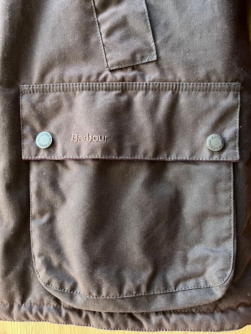 Barbour バブアー　ビデイルワックスコットン　ブラウン　M