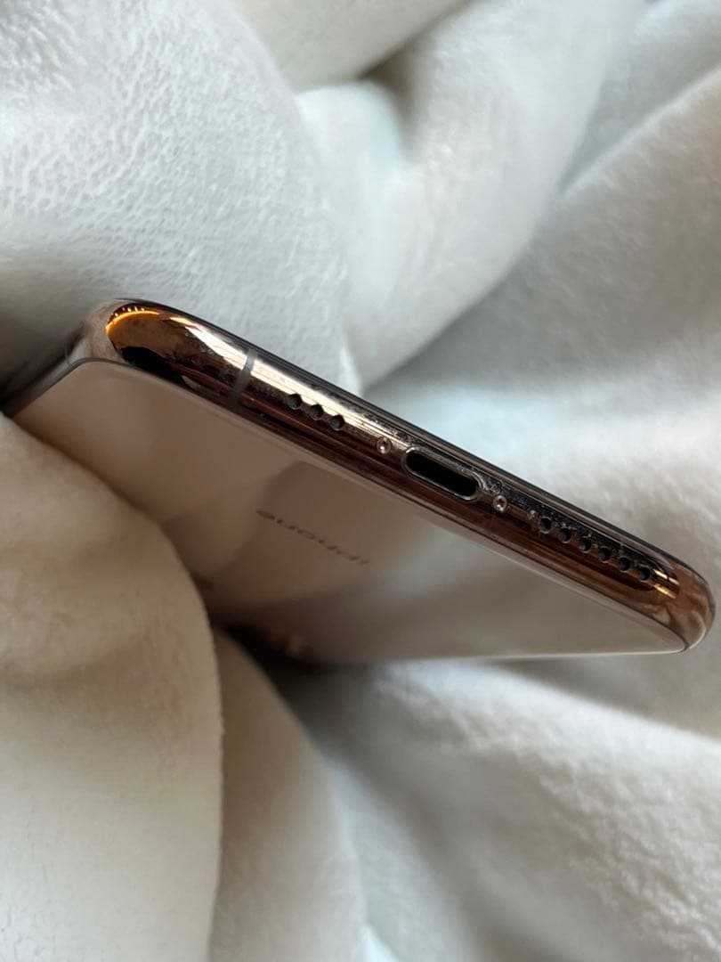 iPhoneXs☆256Gローズゴールド80%iOS最新美品修理履歴無し