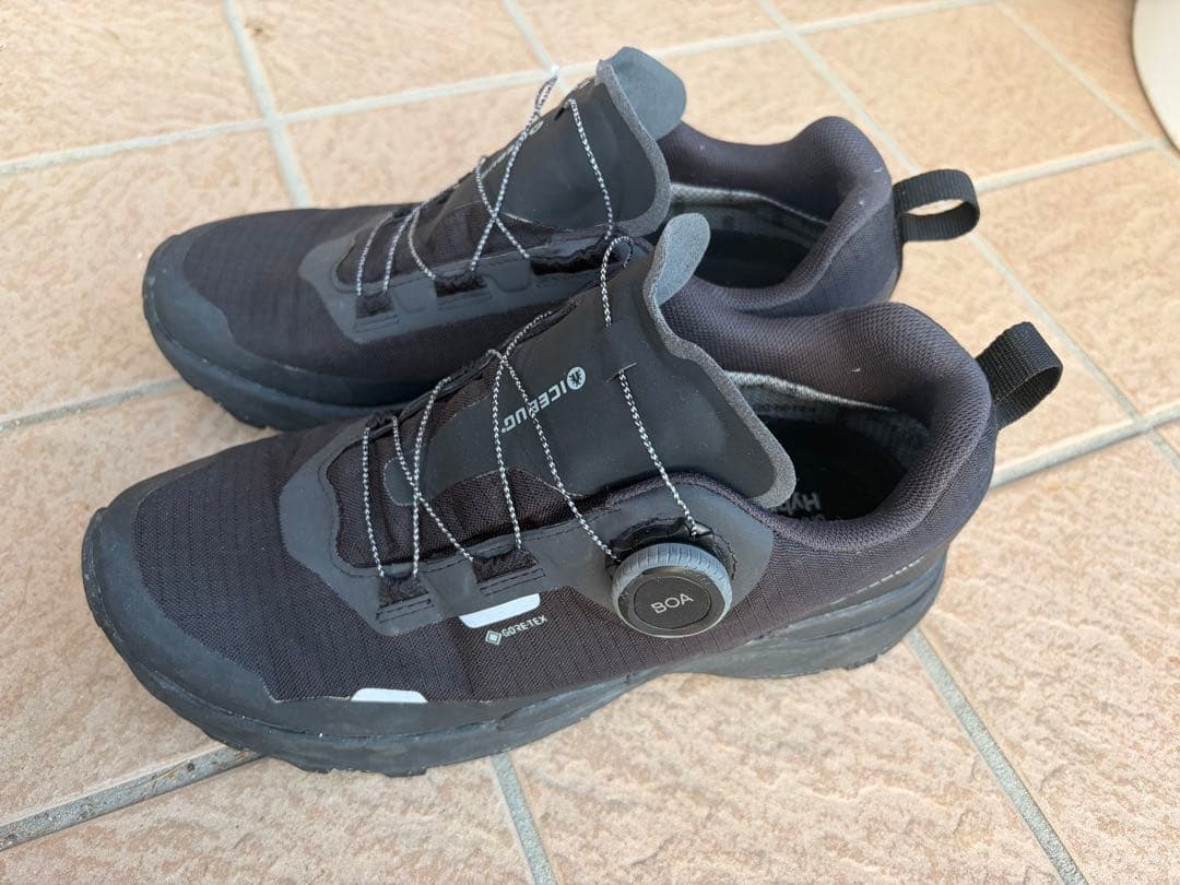 Icebug BOA 防水スニーカー ゴアテックス２５㎝　男女兼用　美品