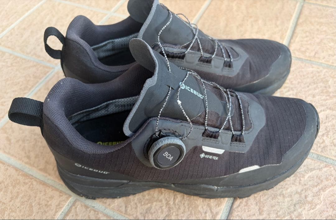 Icebug BOA 防水スニーカー ゴアテックス２５㎝　男女兼用　美品