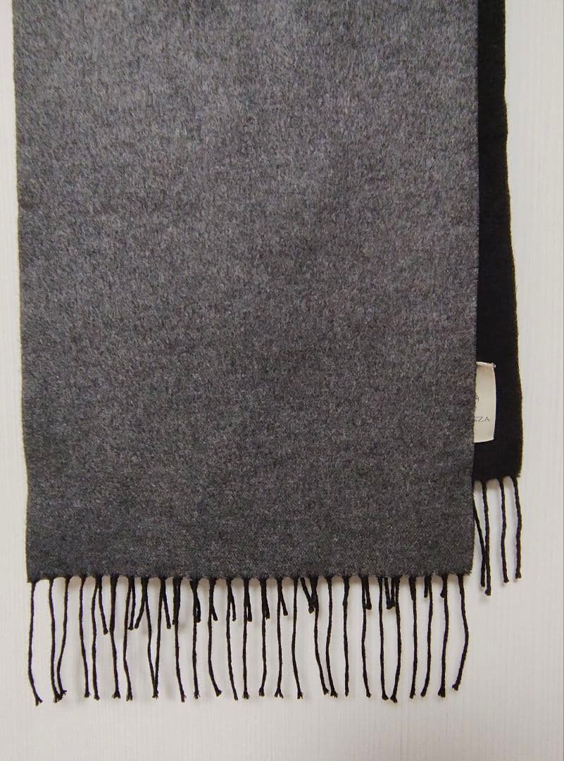 PIACENZA ダブルフェイス シルクカシミヤマフラー バーニーズニューヨーク