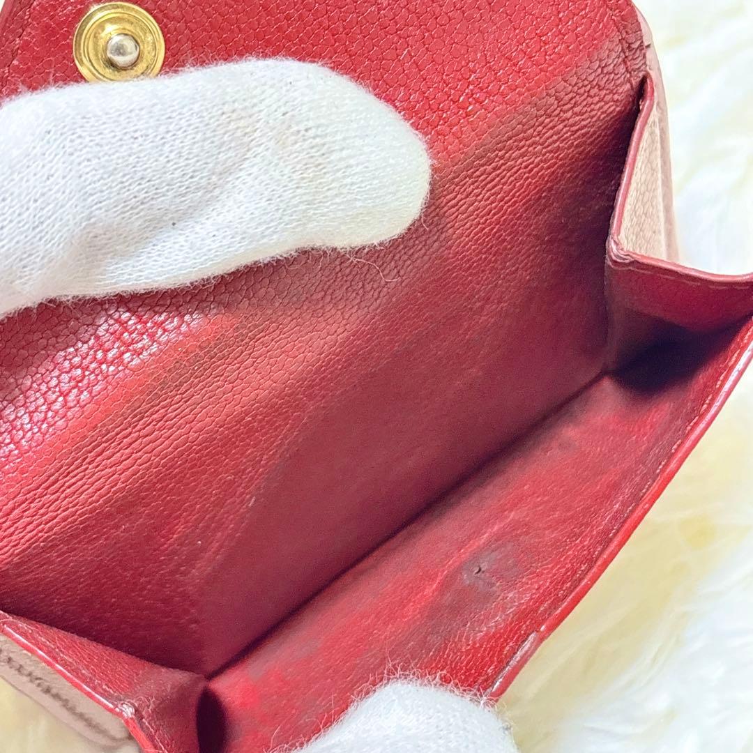 美品✨ミュウミュウ ラブレター マドラス ハート 三つ折り財布 ピンク