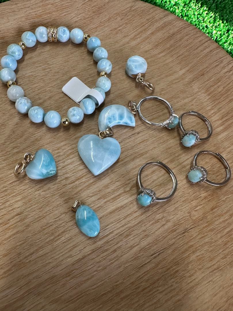 小*幸様 ラリマー 天然石セット（シルバー）