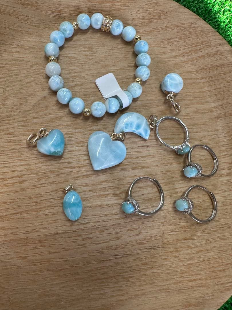 小*幸様 ラリマー 天然石セット（シルバー）