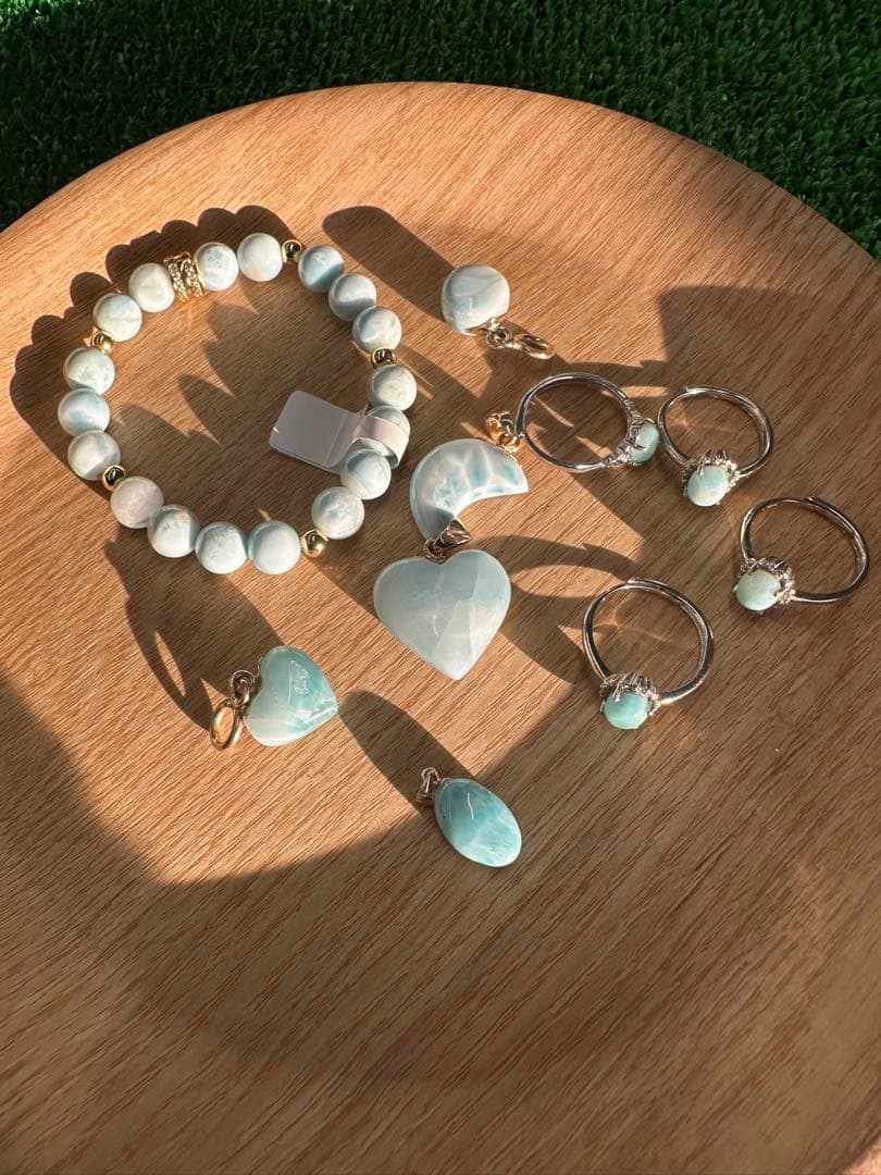 小*幸様 ラリマー 天然石セット（シルバー）