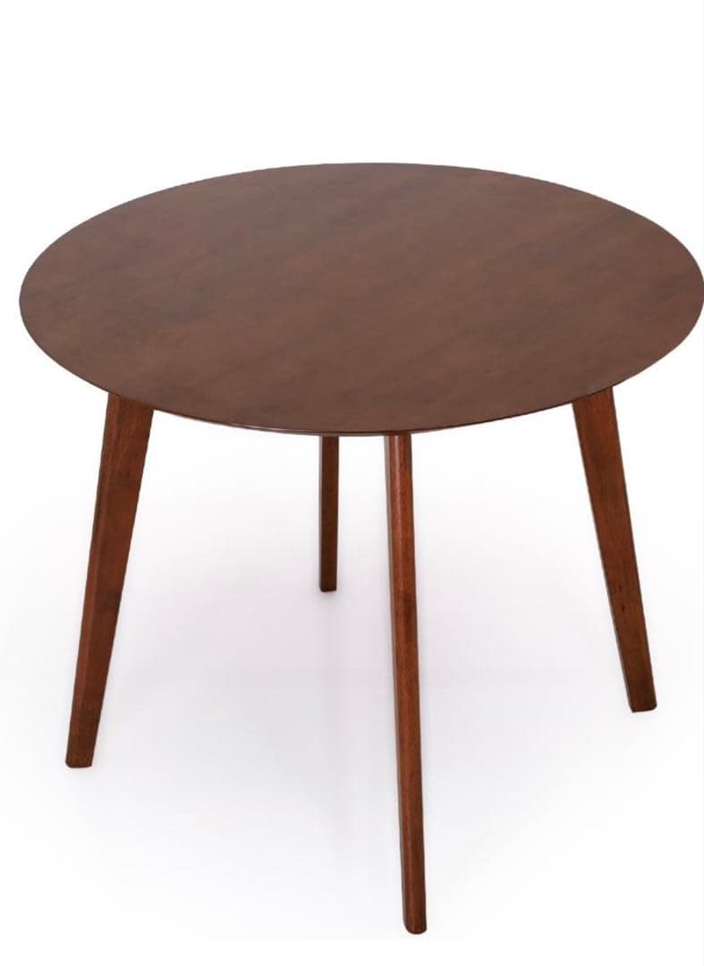 【渋谷区代々木 直接渡し可】丸テーブル　ミッドセンチュリー　ウォルナット