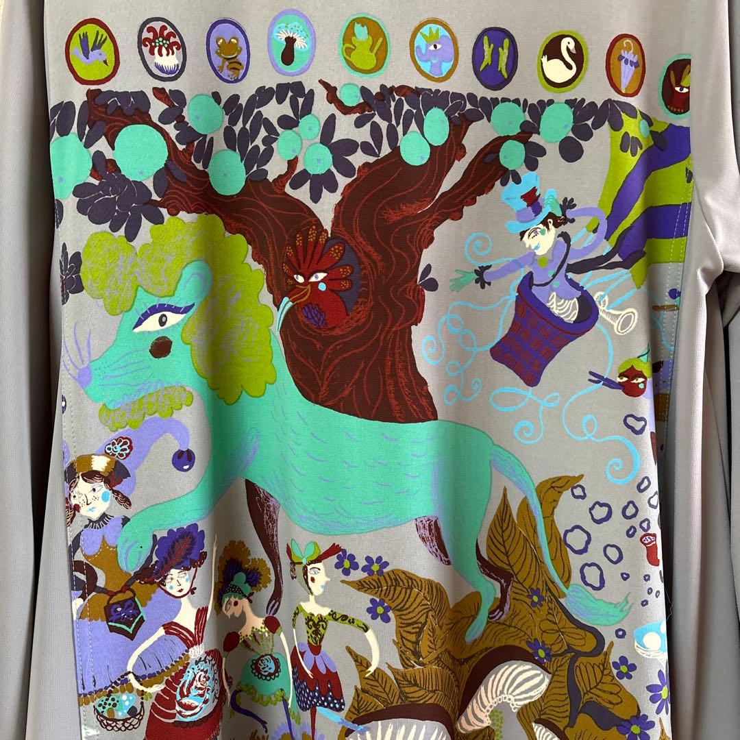 【未使用に近い】✨トクコプルミエヴォル✨ライトブルー地オズの魔法使いチュニック❣️