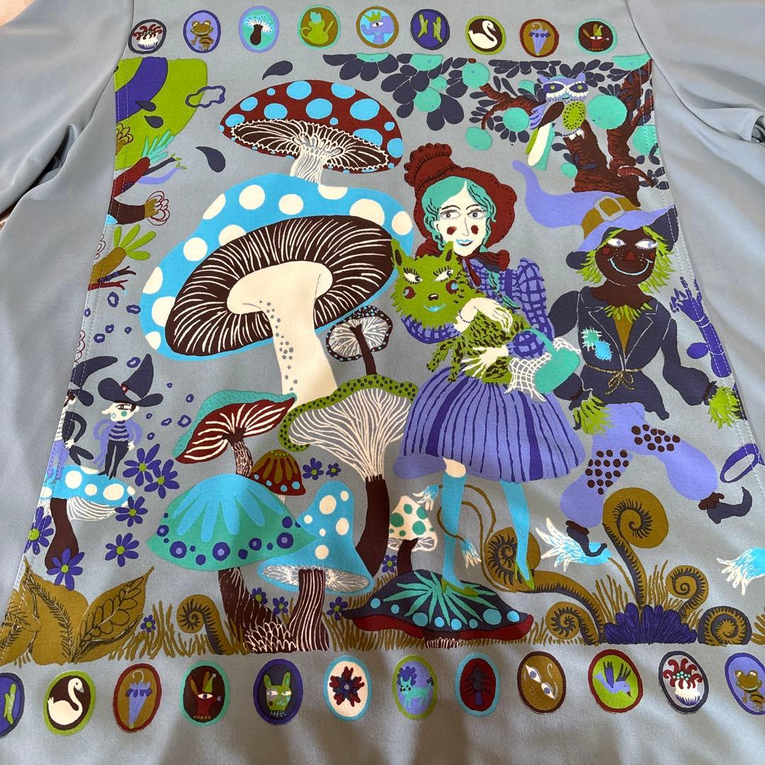 【未使用に近い】✨トクコプルミエヴォル✨ライトブルー地オズの魔法使いチュニック❣️