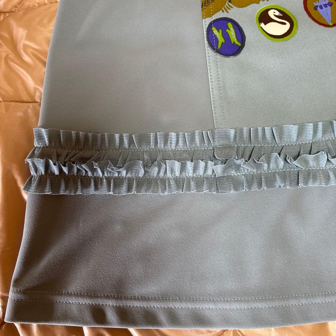 【未使用に近い】✨トクコプルミエヴォル✨ライトブルー地オズの魔法使いチュニック❣️