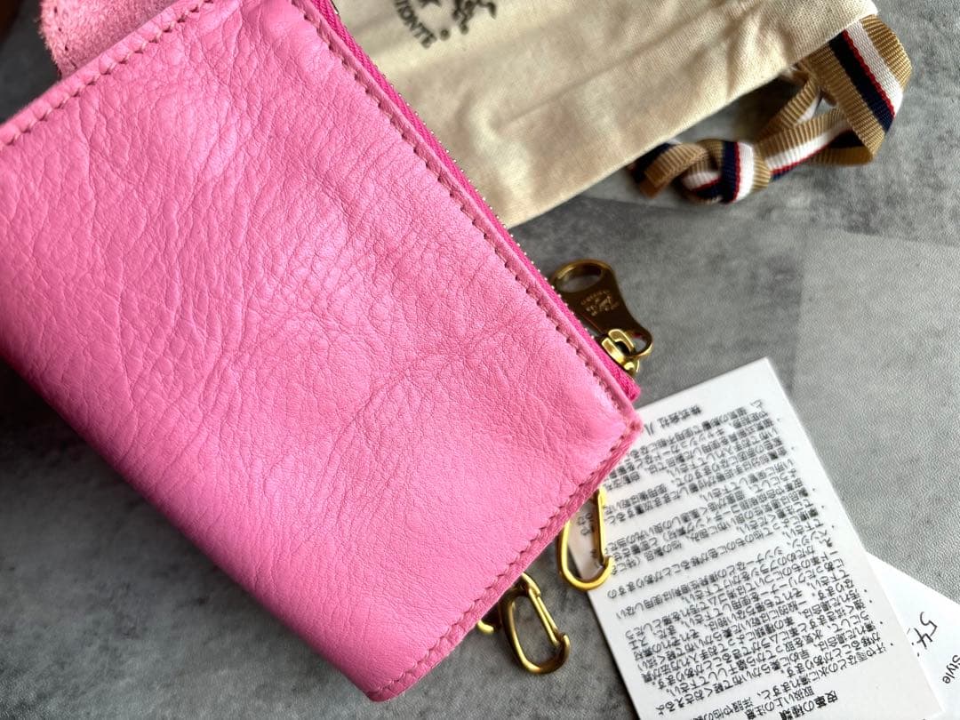 新品　イルビゾンテ　ケース　キーケース　ピンク