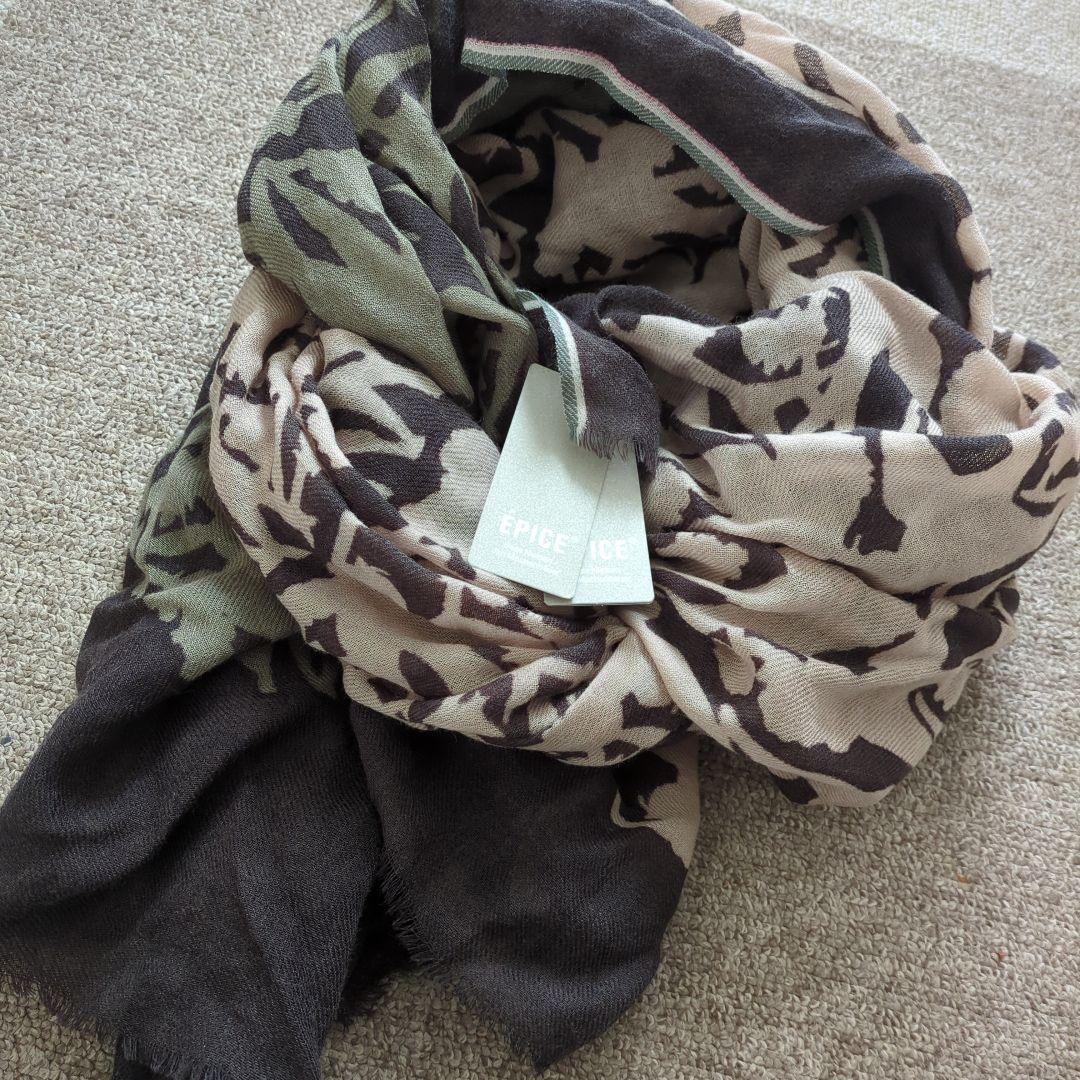 EPICE エピス　大判ストール　ウール　タグ付き　未使用品