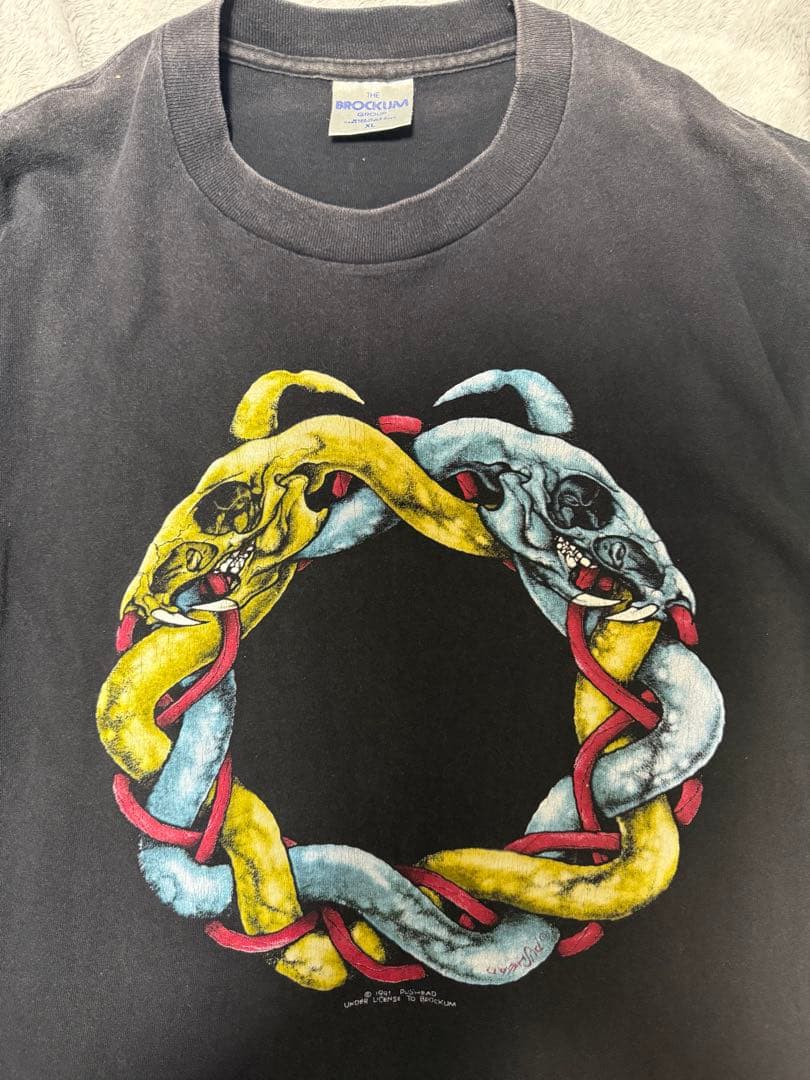 1*9様 【激レア】90s PUSHEAD T-SHIRT