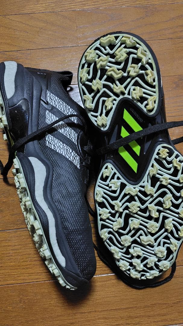 アディダス MDV41 コードカオス 25 スパイクレス 紐ブラック/ホワイト