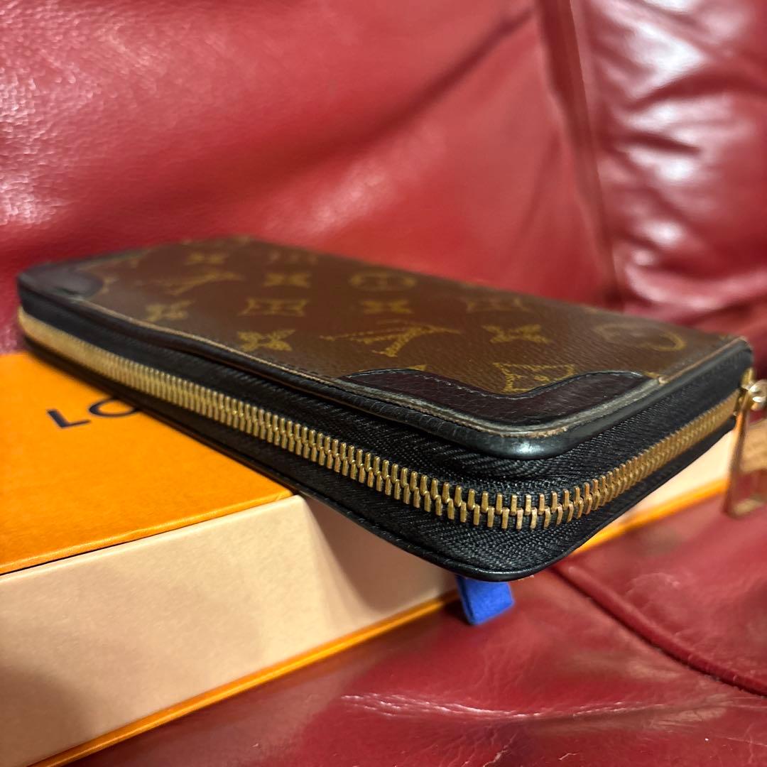 【美品】ルイヴィトン モノグラム レティーロ ジッピーウォレット 長財布