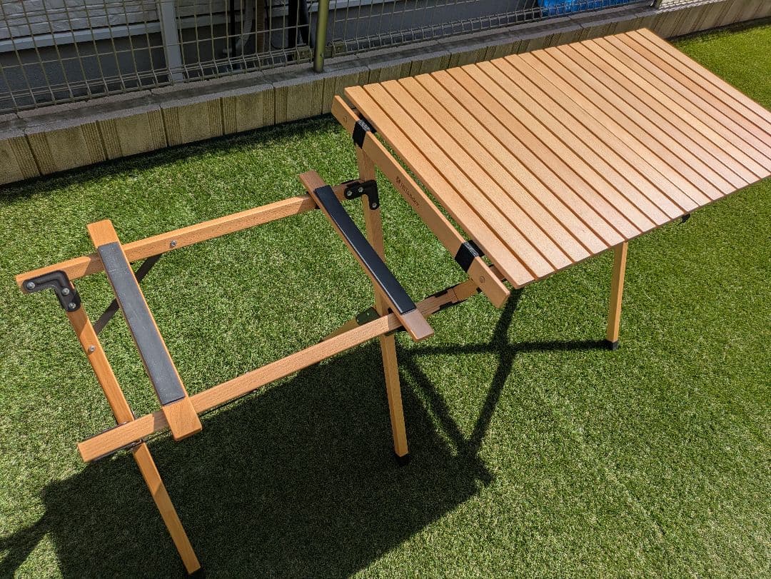 Hilander(ハイランダー) ウッドキッチンテーブル2 キャンプテーブル